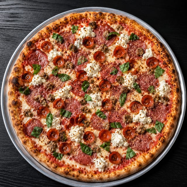 East Coast Combo Pizza.