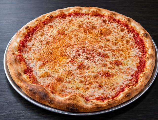 Plain Cheese Pizza.